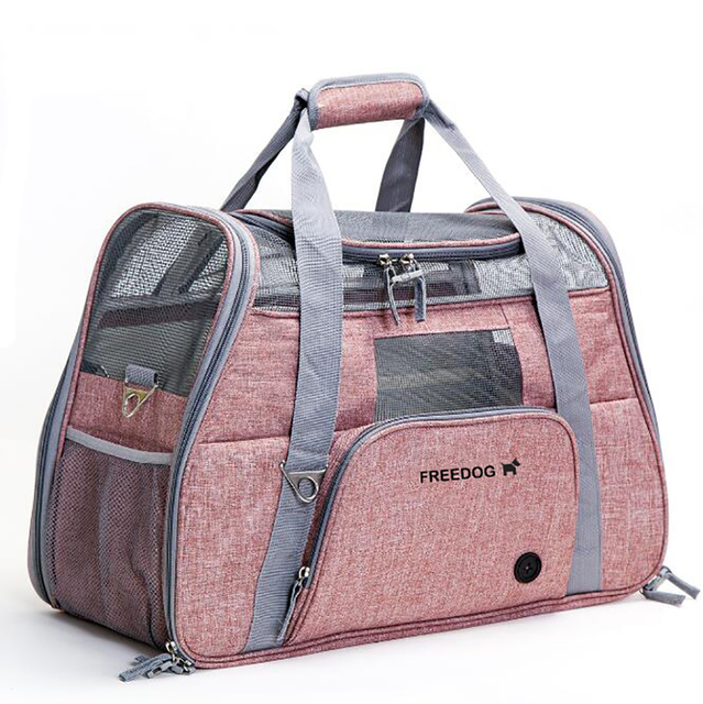 Freedog kandekott Crossworld 51 x 23 x 35 cm, pruun