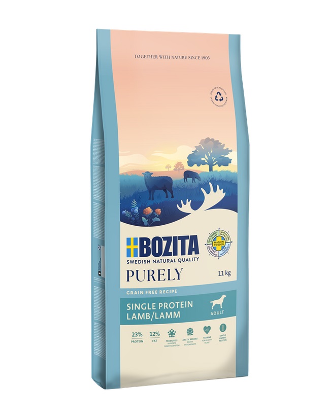 Bozita Purely Adult Grain Free Lamb 11kg