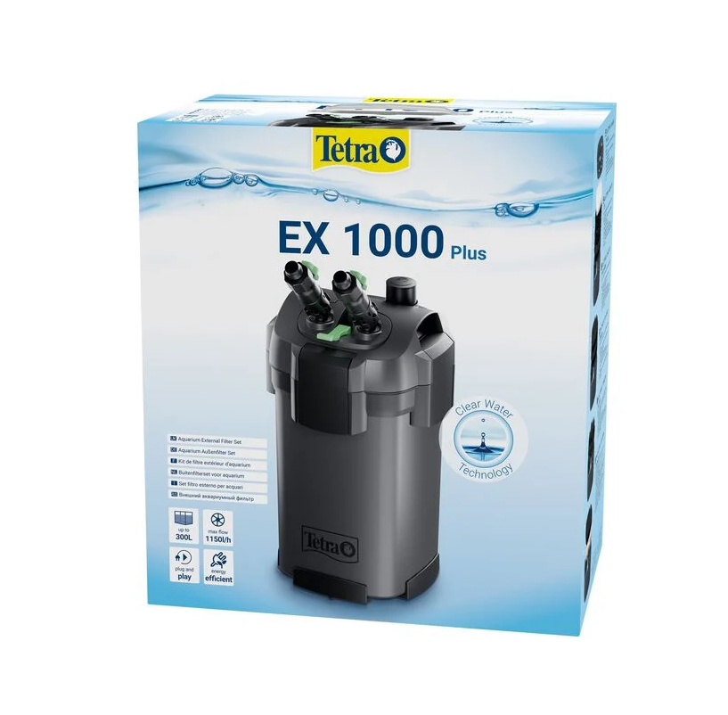 Tetra EX 1000 plus - väline filter 150-300l