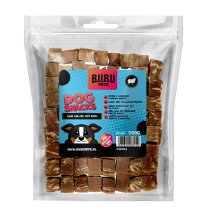 Bubu Pets koeramaius lamba- ja tursakuubikud 500g