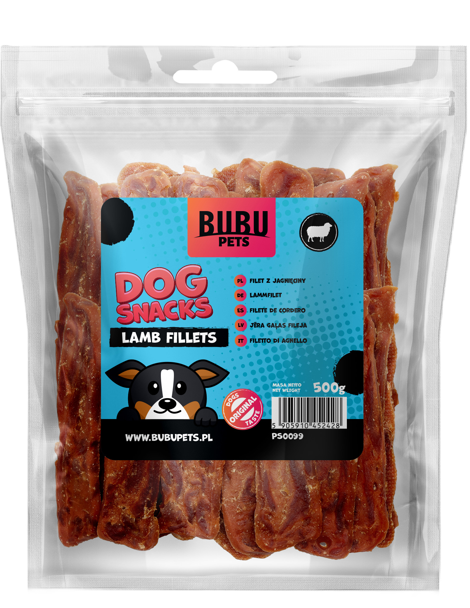 Bubu Pets koeramaius lambafilee 500g