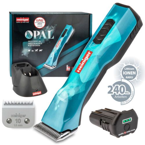 Heiniger Opal 2-speed Animal Clipper with #10 blade