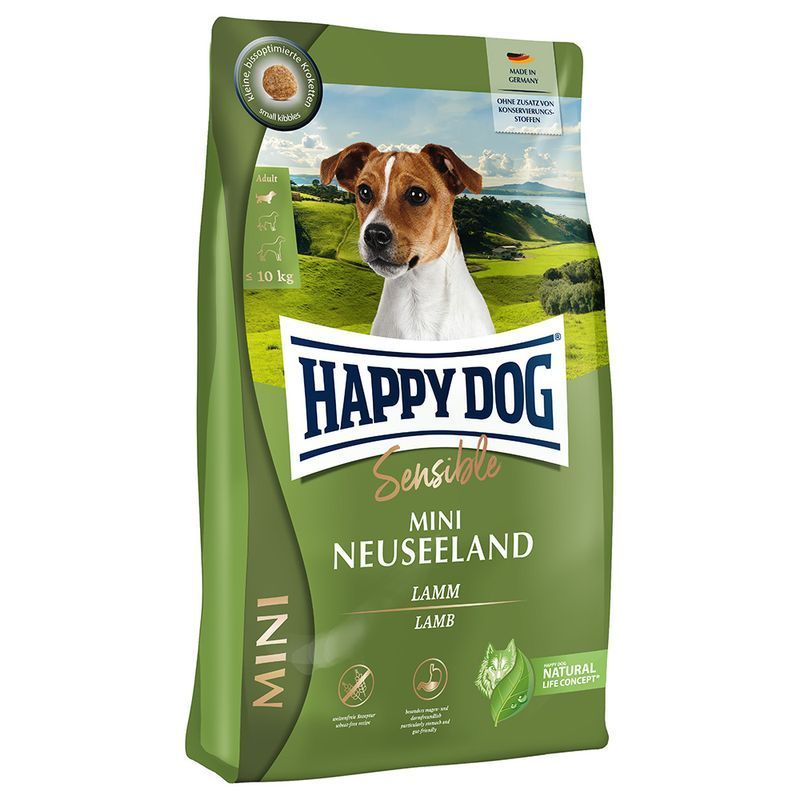 Happy Dog Sensible Mini Neuseeland 800g