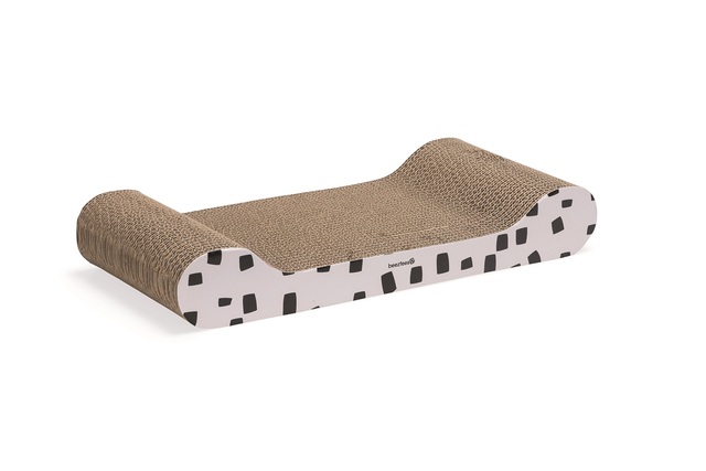 Beeztees kassi kraapimisalus Sofa 49x22x7,5cm valge