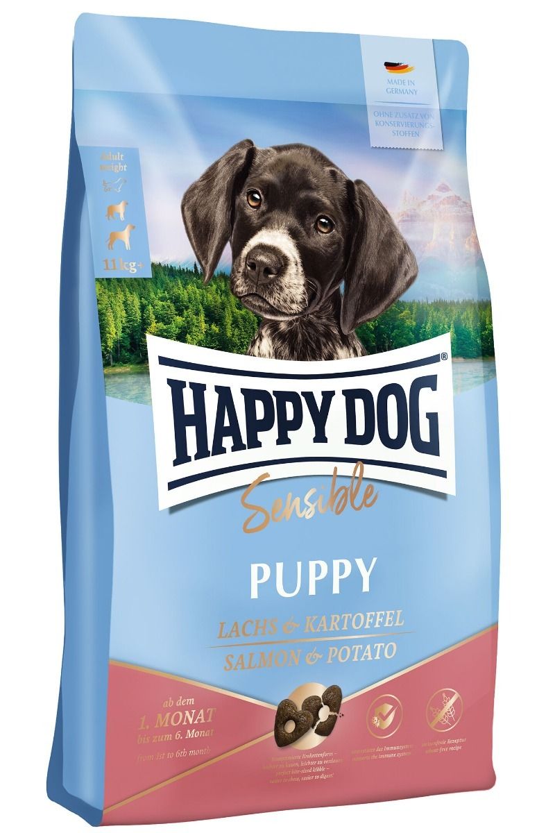 Happy Dog Sensible Puppy Lachs/Kartoffel 4kg