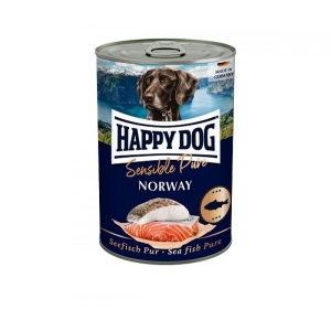 Happy Dog Sensible Pure Norway, lõhe/tursk 6x400g