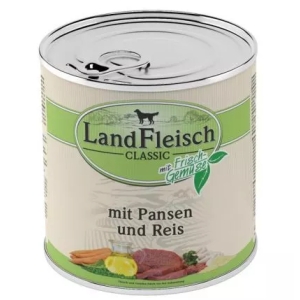 LandFleisch Dog Pur Pansen & Reis / Magu & Riis 800g