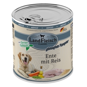 LandFleisch Dog Pur Ente & Reis / Part & Riis 800g