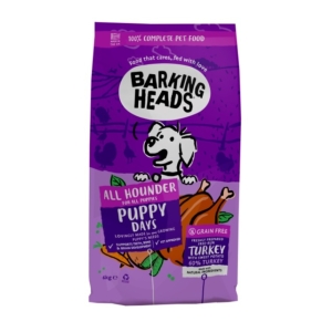 Barking Heads Puppy Days kutsika täissööt kalkuniga 6 kg