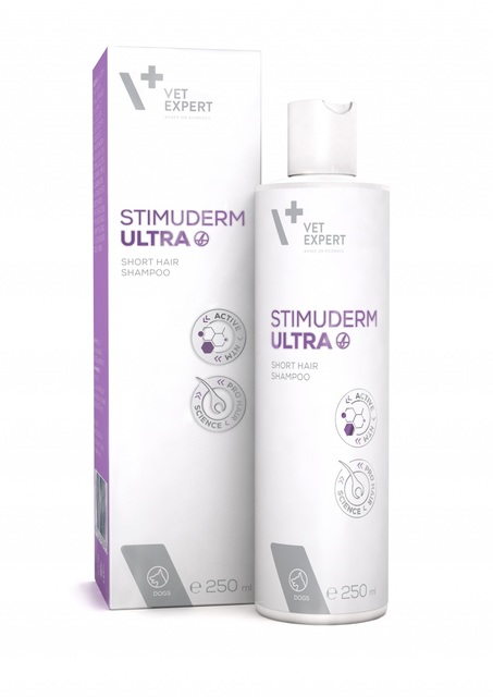 VETEXPERT STIMUDERM ULTRA SHAMPOO SHORT HAIR DOG