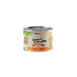 Chicopee Jelly Salmon & Poultry konserv kassidele 195g