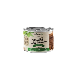 Chicopee Gourmet Poultry with Venison konserv kassidele 195g