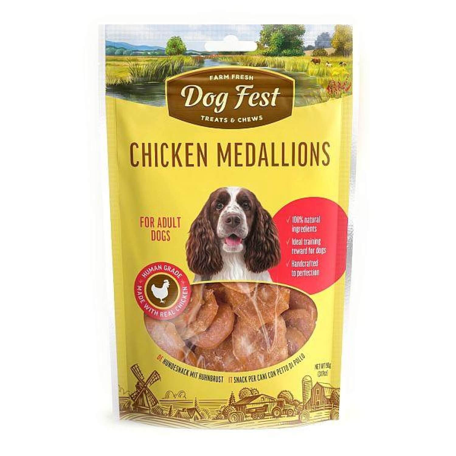 Dog Fest kanaliha medaljonid koertele 90g