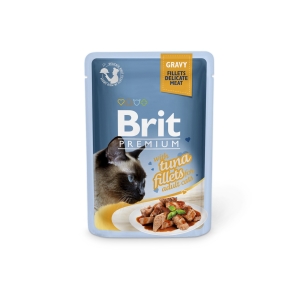 Brit Premium Tuna Fillets in Gravy märgtoit kassidele 85g