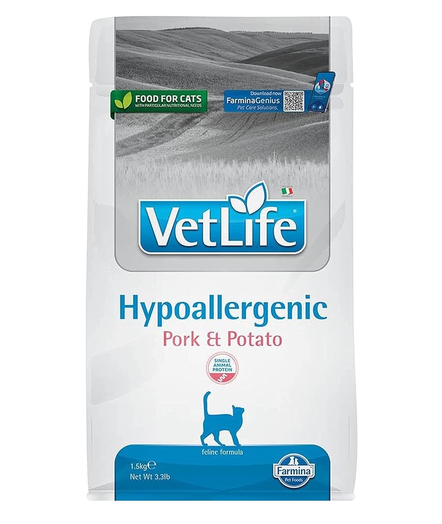 Farmina Vet Life Cat Hypoallergenic Pork & Potato 1,5kg