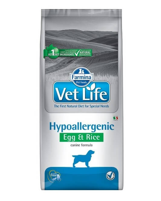 Farmina Vet Life Dog Hypoallergenic Egg & Rice 12kg