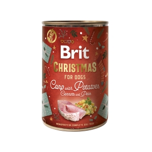 Brit Care Mono Protein Christmas konserv koertele 400g