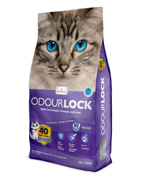 Intersand OdourLock Lavendel Litter 6kg