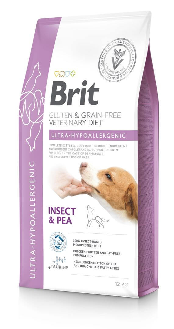 Brit Veterinary Diet Ultra-Hypoallergenic erisööt koertele 12kg