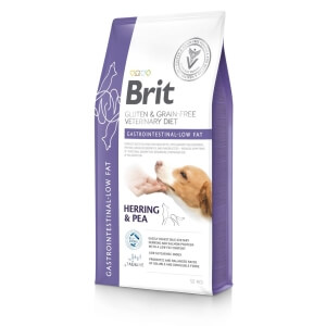 Brit Veterinary Diet Gastrointestinal - Low Fat erisööt koertele 12kg