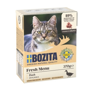 Bozita Chunks in Sauce with Duck 6x370g