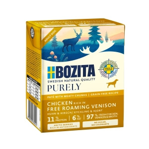 Bozita Purely Chicken & Venison 6x370g