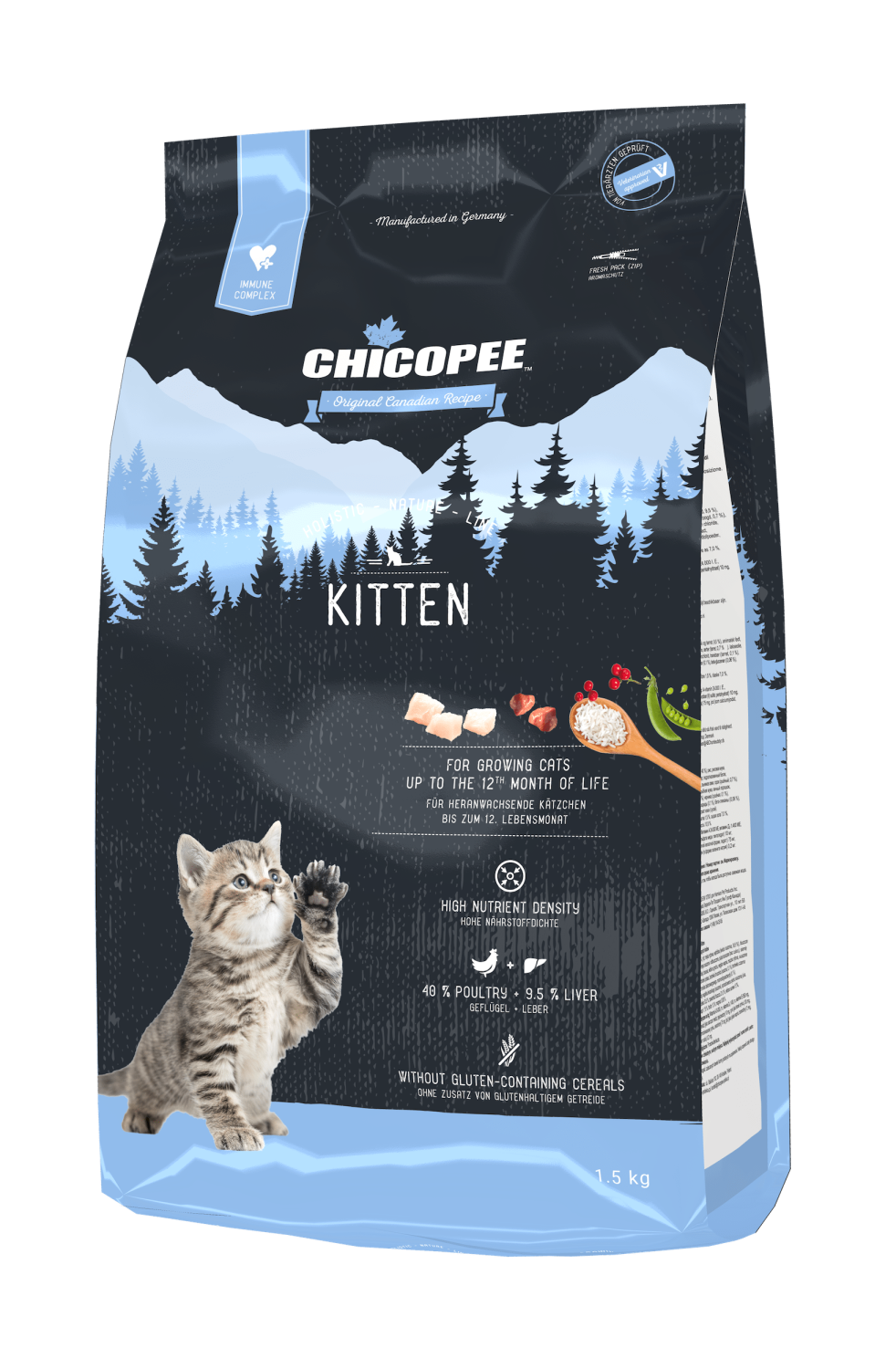 Chicopee HNL Kitten kassitoit 1,5kg