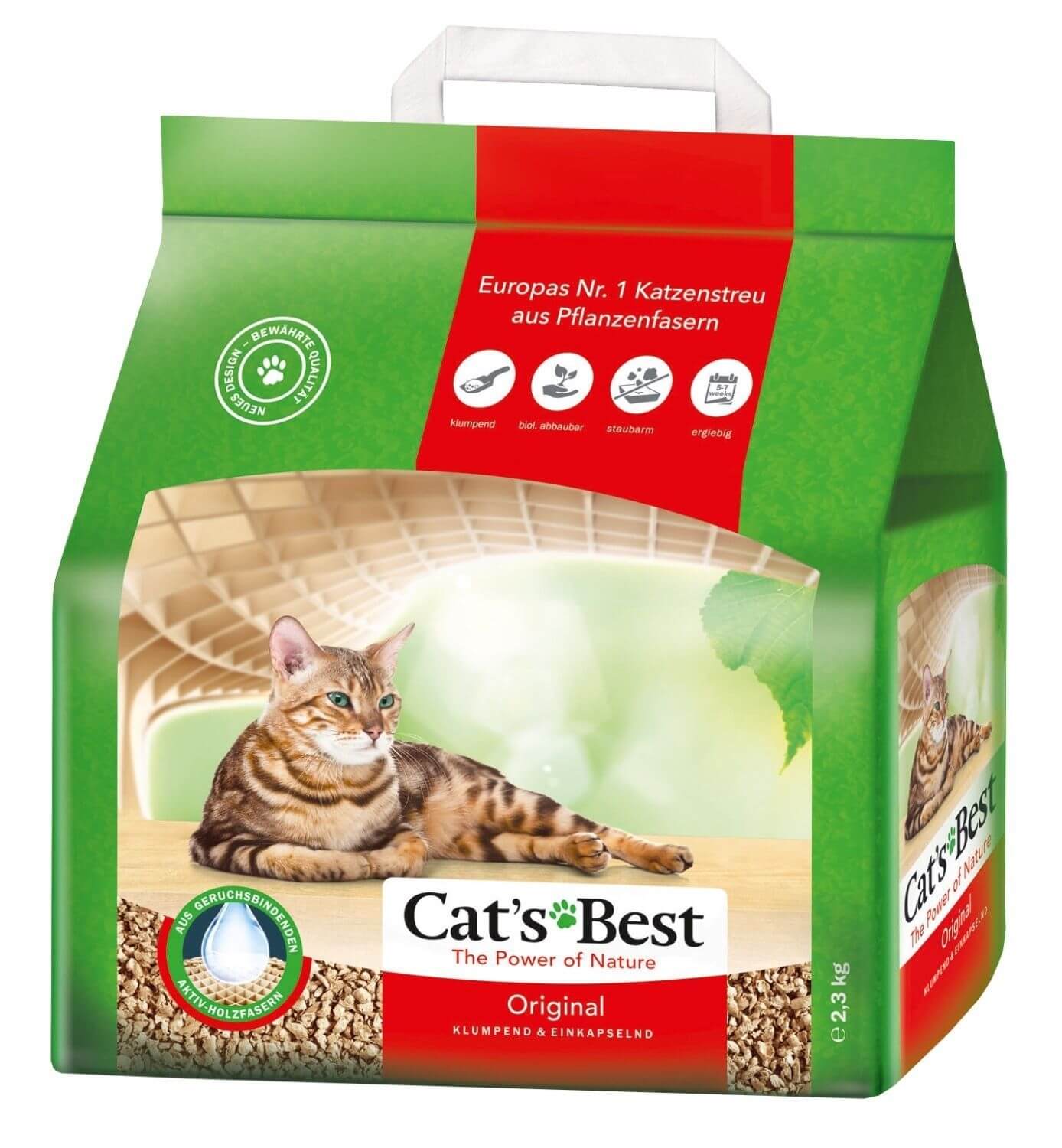 Cat`s Best  kassiliiv ÖkoPlus 5L  2,1kg