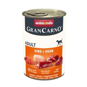 ANIMONDA GranCarno Dog adult loomaliha+kana 400g