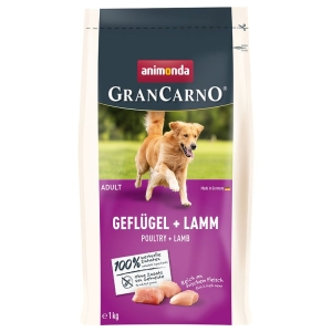 Animonda Gran Carno Adult linnuliha+lammas 1 kg