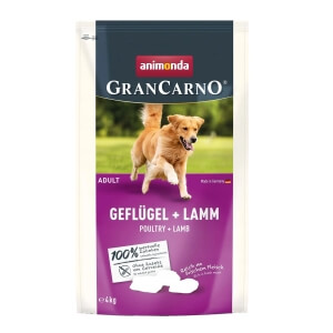 Animonda Gran Carno Adult linnuliha+lammas 4 kg