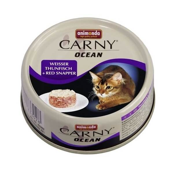 ANIMONDA Carny Ocean Cat tuunikala+punane ahven 80g