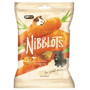 VETIQ Nibblots väikelooma maius porgandiga, 30g