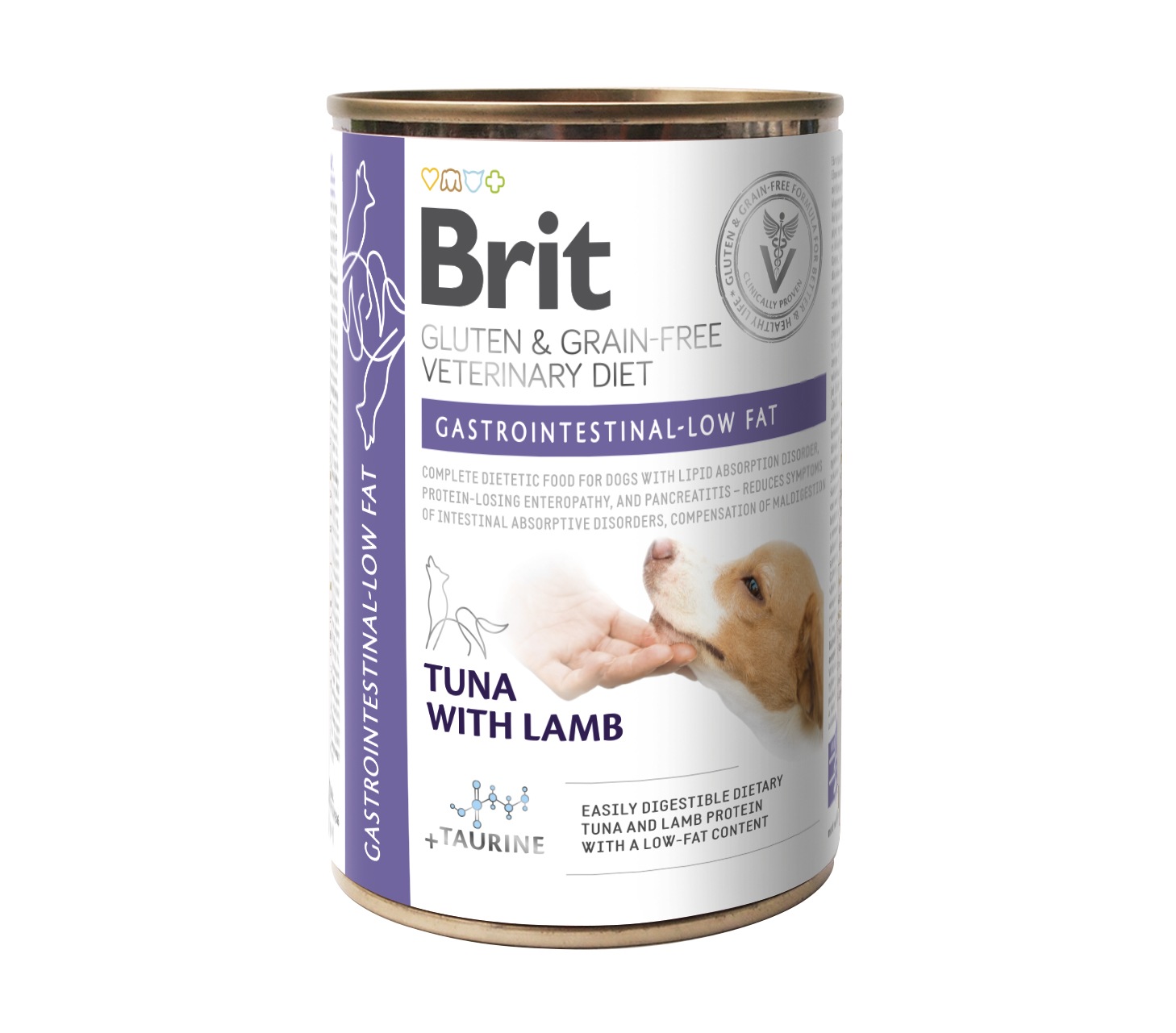 Brit GF Vet Gastrointestinal - Low Fat konserv koerale 400g