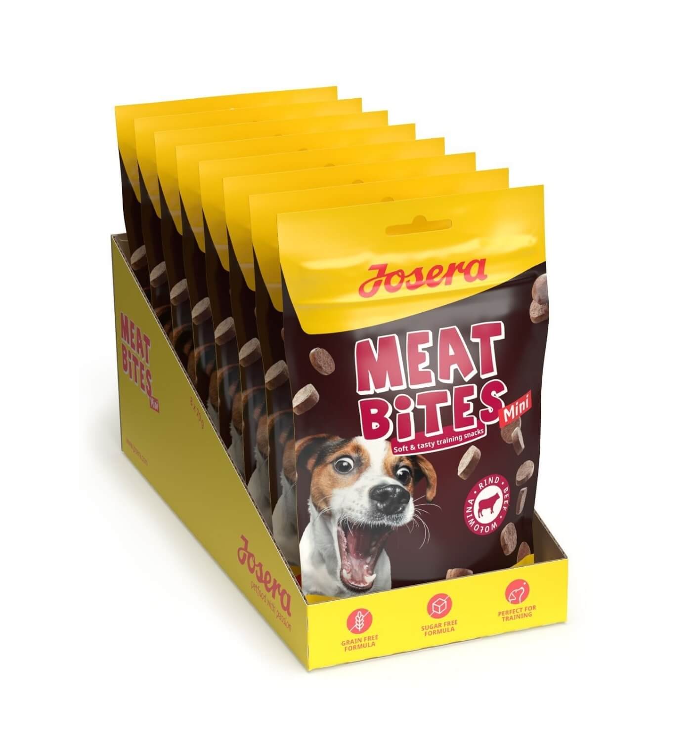 Josera Meat Bites Mini Beef 8x70g