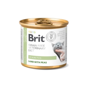 Brit GF Diabetes erisööt, konserv kassidele 200 g