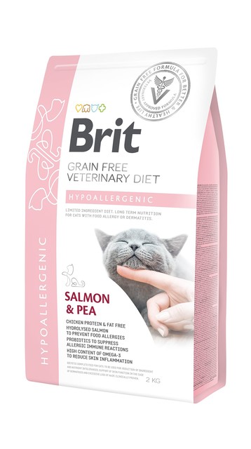 Brit GF Hypoallergenic erisööt kassidele 2 kg