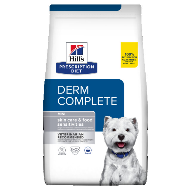 Hill's Prescription Diet Derm Complete mini koeratoit 1 kg