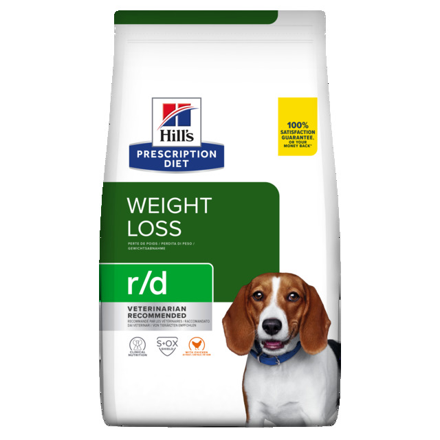 Hill's Prescription Diet r/d koeratoit kanaga 1,5kg