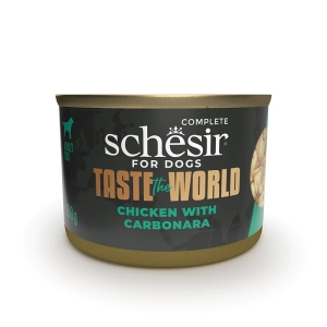 Schesir Taste The World куриная карбонара влажный корм для собак 150г