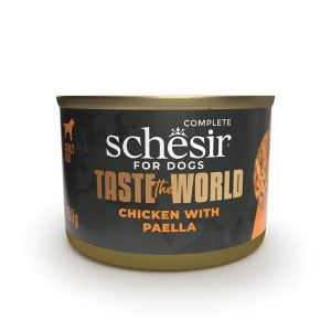 Schesir Taste The World kanaliha paelja märg toit koertele 150g