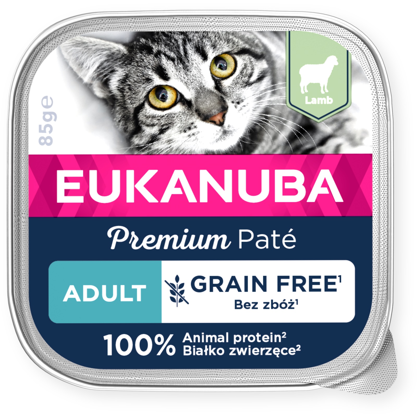 EUKANUBA Adult lambalihaga kassikonserv 85 g