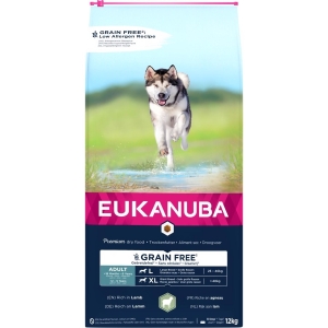 EUKANUBA Adult с бараниной крупным собакам беззерновой 12 кг