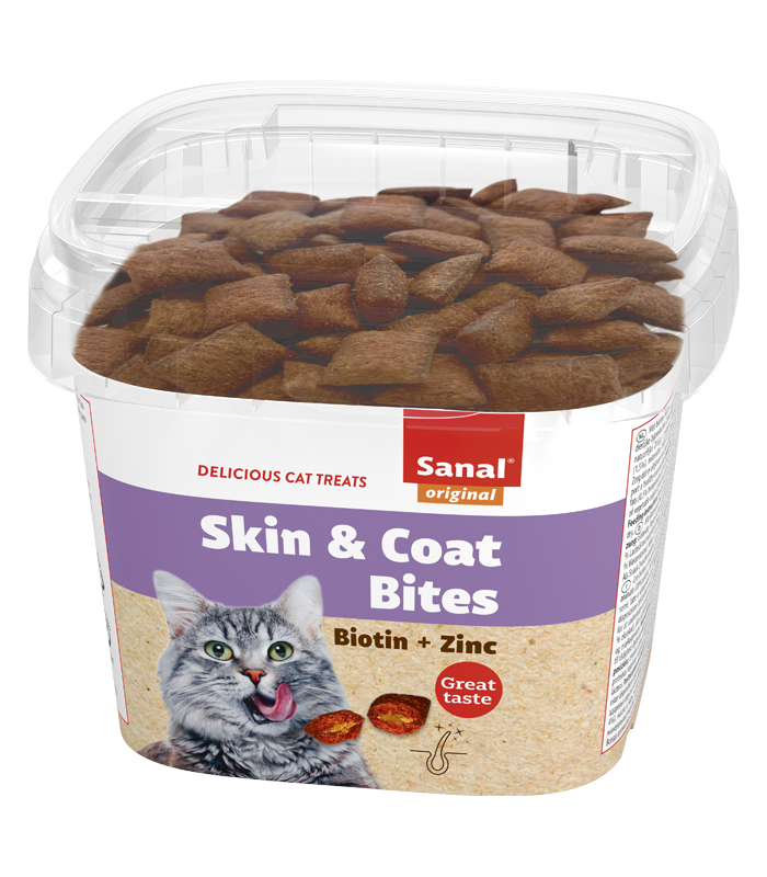 SANAL CAT Подушечки для кожи и шерсти 75г