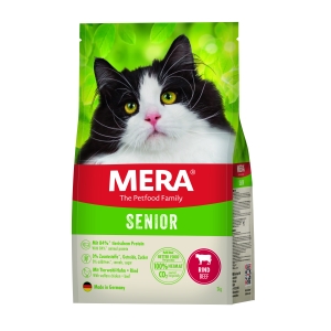 Mera Cats Senior сухой корм для кошек Говядина 2кг