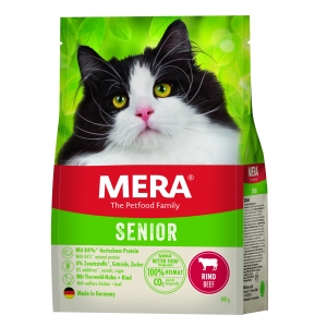 Mera Cats Senior сухой корм для кошек Говядина 400г