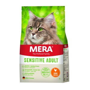 Mera Cats Sensitive Adult сухой корм для кошек Курица 2кг