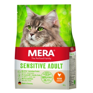 Mera Cats Sensitive Adult сухой корм для кошек Курица 400г