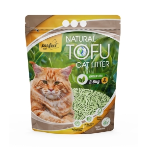 Наполнитель для кошачьего туалета Tofu Green Tea 6Л/2.6кг