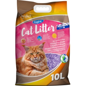 Наполнитель для кошачьего туалета Silica Gel Grystal Cat Lavender 10Л